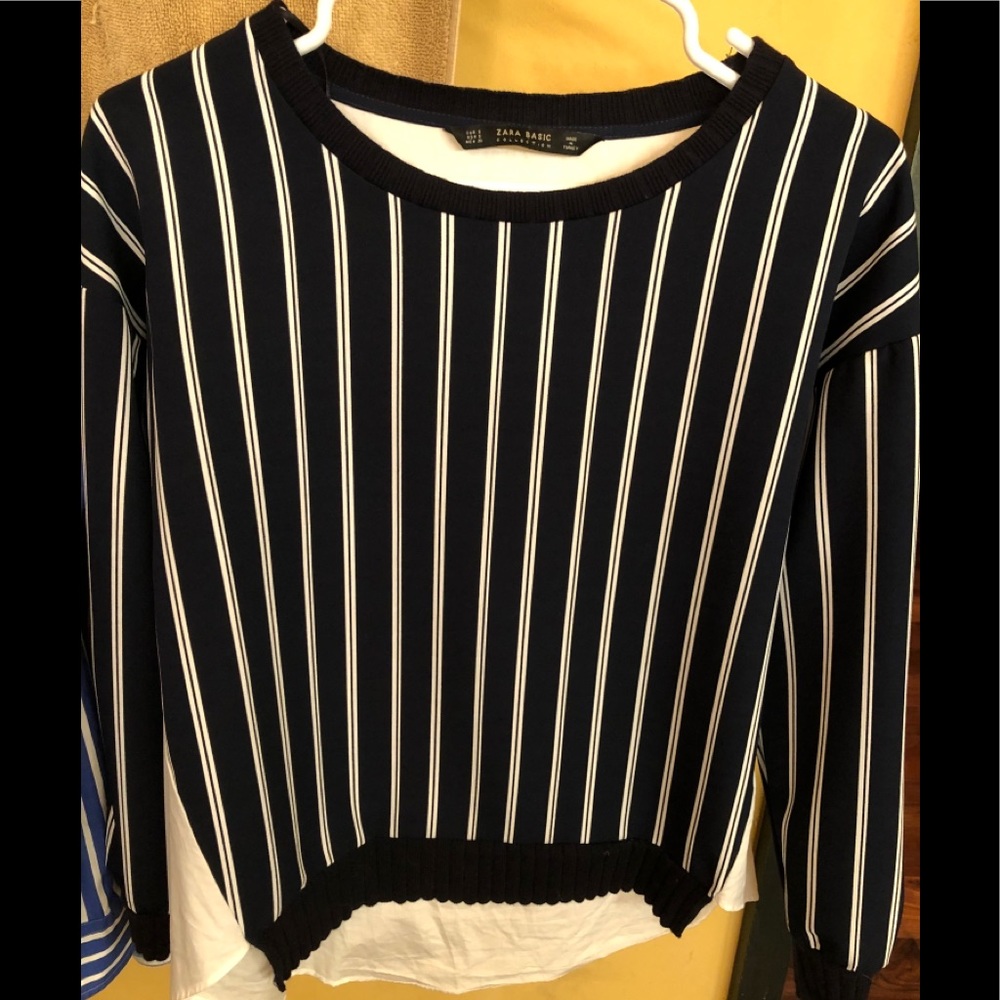 Zara Basic Collection Combination Shirt - image 1